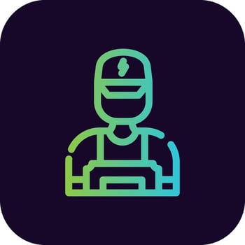 Electrician Creative Icon Design vector