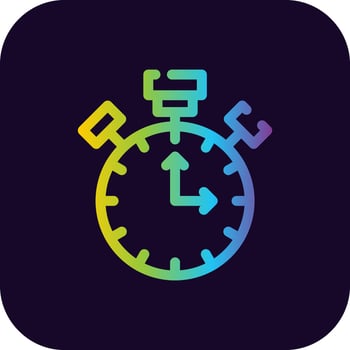 Gradient design Icon vector