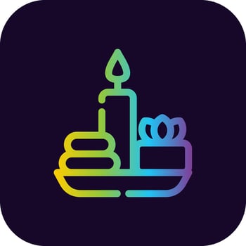 Spa Creative Icon Design vector