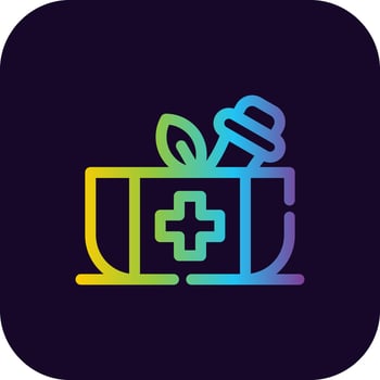 Herbal Creative Icon Design vector