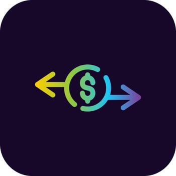 Arrows Creative Icon Design vector