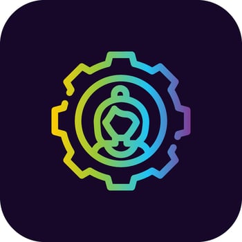 Resources Management Creative Icon Design vector