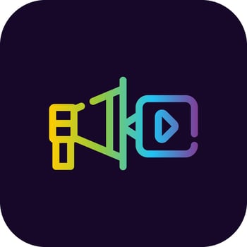 Social Campaign Creative Icon Design vector
