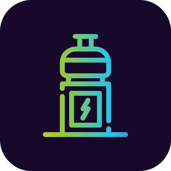 Energy Drink Creative Icon Design vector