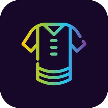 Tshirt Creative Icon Design vector