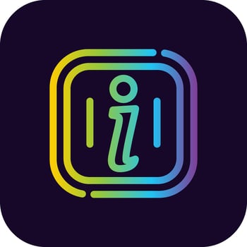 Information Creative Icon Design vector