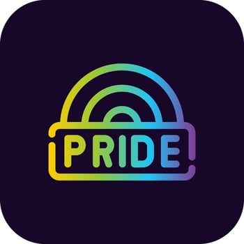 Pride Creative Icon Design vector