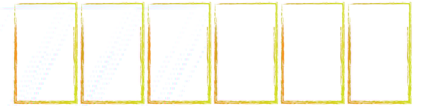 Grunge square and rectangle frames. Ink empty black boxes set. Rectangle borders collections. Rubber square stamp imprint. Vector illustration isolated on white background.
