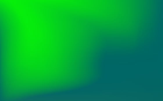 Neon blurred wave.Gradient design with green, mint blue colors.Vector abstract bright green gradient mesh. vector