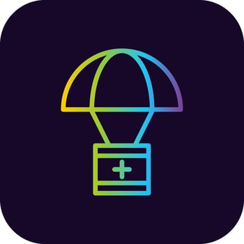 Aid Creative Icon Design vector