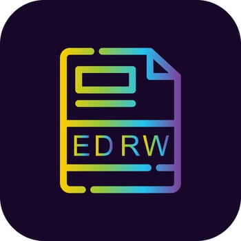 EDRW Creative Icon Design vector