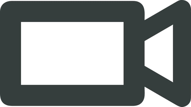 camera photography icon symbol image vector. Illustration of multimedia photographic lens grapich design images vector