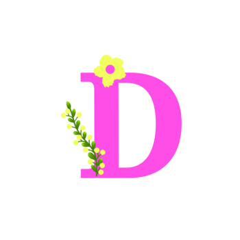 beautiful alphabet letters png
