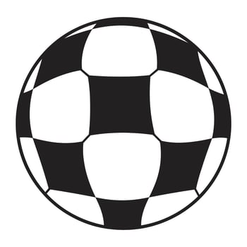 Free Football Silhouette Vector isolated on a white background, Soccer Football Vector illustration