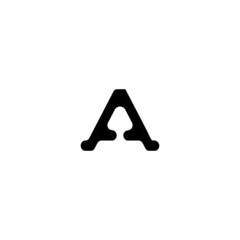 Initial letter A logo vector design template modern