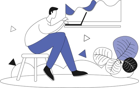 Strategic area, Flat vector illustration