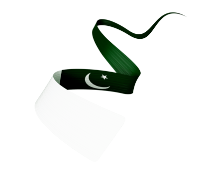 14th of august happy Pakistan independence day. independence day celebration. Waving Pakistan flag. 3d illustration png