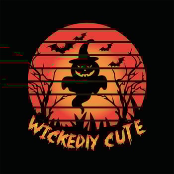 Wickedly cute 5 vector