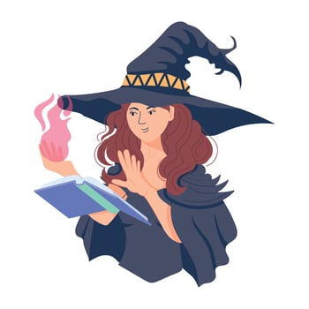 Trendy Casting Spell vector