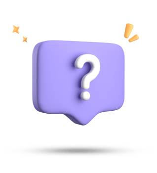3d rendering of speech bubble, 3D pastel chat with question mark icon set. png