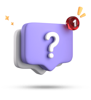 3d rendering of speech bubble, 3D pastel chat with question mark icon set. png