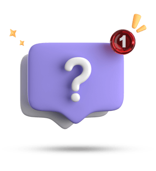 3d rendering of speech bubble, 3D pastel chat with question mark icon set. png