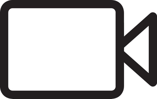 camera photography icon symbol image vector. Illustration of multimedia photographic lens graphic design image vector