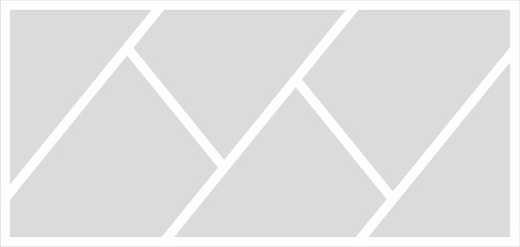 Pictures or photos frame collage. comics page grid layout abstract photo frames and digital photo wall template vector