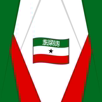 Somaliland Flag Abstract Background Design Template. Somaliland Independence Day Banner Social Media Post. Somaliland Background vector