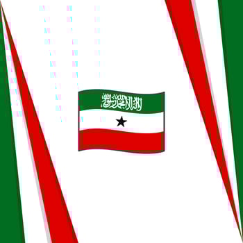 Somaliland Flag Abstract Background Design Template. Somaliland Independence Day Banner Social Media Post. Somaliland Flag vector
