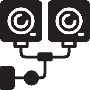Camera photography icon symbol vector image. Illustration of multimedia photographic lens graphic design image