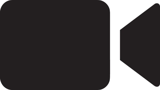 Camera photography icon symbol vector image. Illustration of multimedia photographic lens graphic design image
