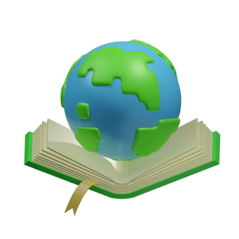 3d render illustration Love Mother Earth Day Icon plant png
