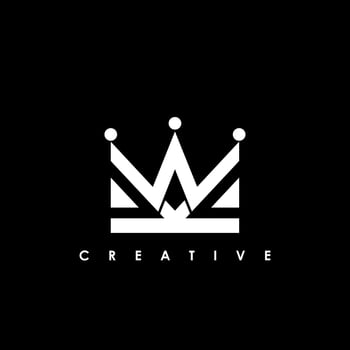 WK Letter Initial Logo Design Template Vector Illustration