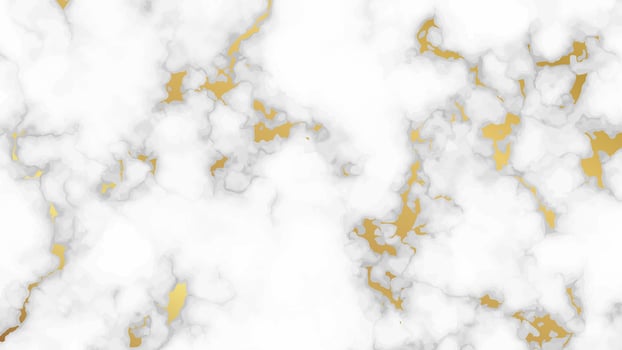 Gold marble texture background vector