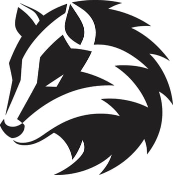 Badger Sovereignty Icon Fearless Badger Logo vector