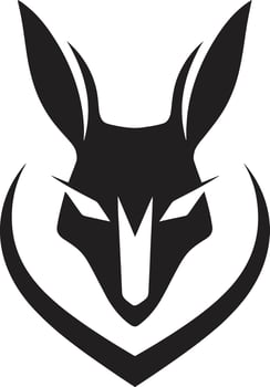 Kangaroo Hop to Freedom Kangaroo Express Courier vector