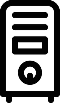 Computer Tower Vector Icon