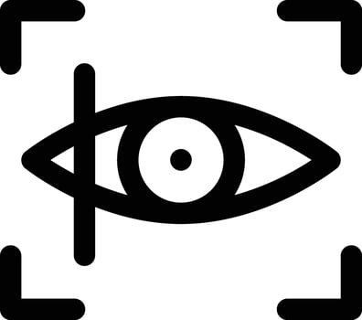 Eye Scanner Vector Icon