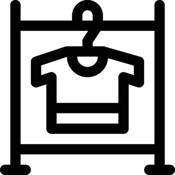 Clothes Rack Vector Icon