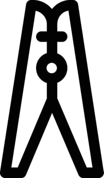Clothes Pin Vector Icon