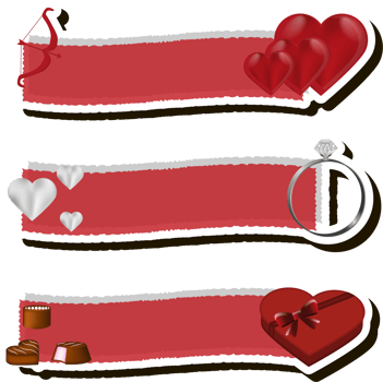Beautiful illustration on theme of celebrating annual holiday Valentine's Day png