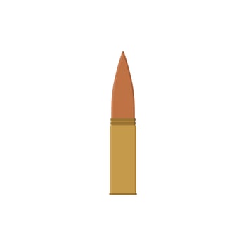 bullet flat logo icon vector illustration modern design isolated on white background.