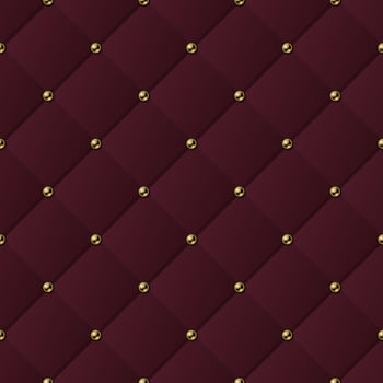 Red volume seamless pattern with square grid vector