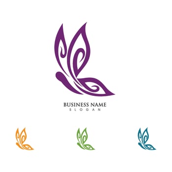 Beauty Butterfly icon design vector