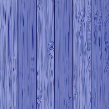 Vector blue painted rough wooden surface