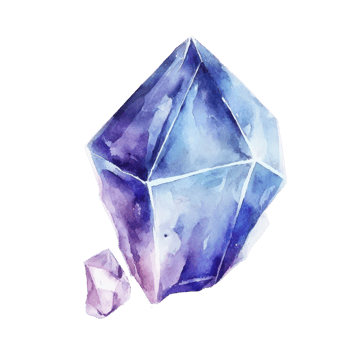 gem illustration in the hand draw style ai generated png