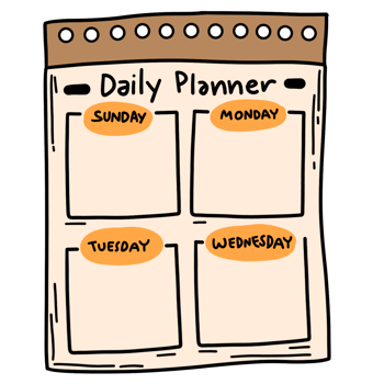 cute sticky note sticker png