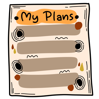 cute sticky note sticker png