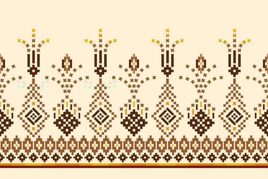 Ethnic pattern for embroidery, fabric, wallpaper, print. Vector